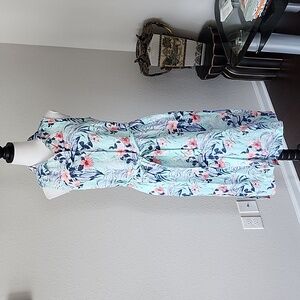 Tommy Bahama Hideaway Bay 100% Linen Shirt Dress